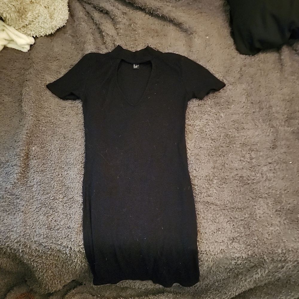 Forever 21 Black Mini Dress